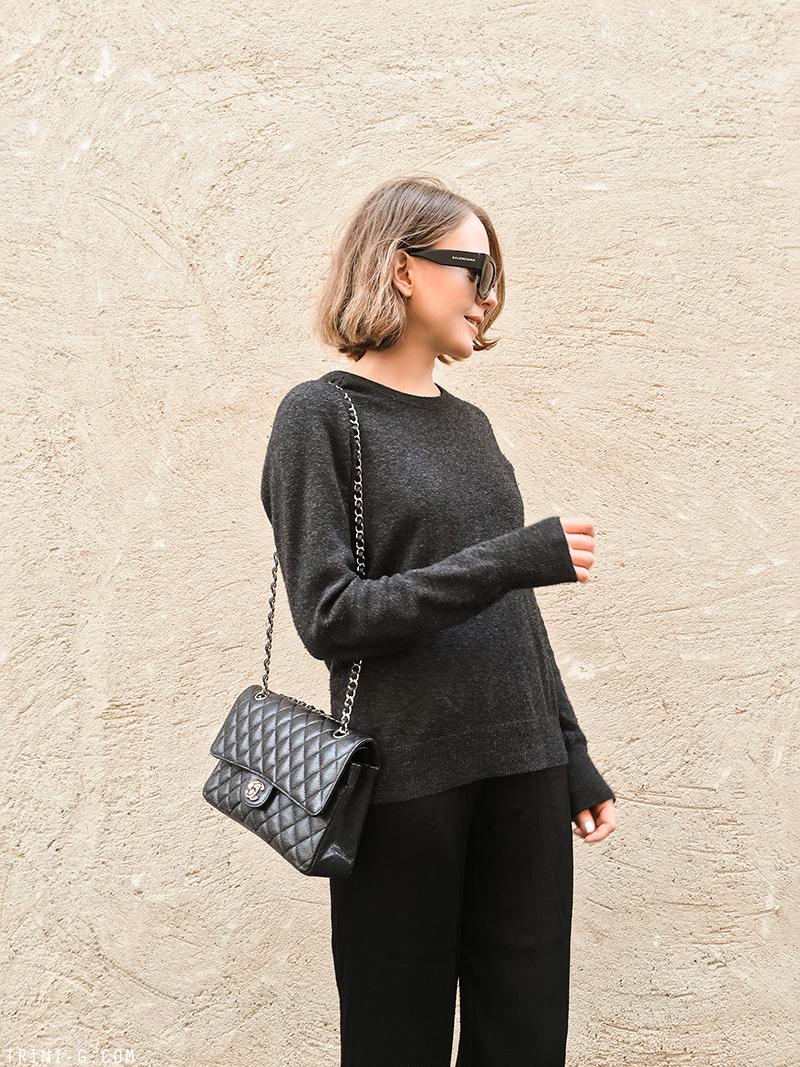 Trini | Equipment sweater Chanel ballet flats