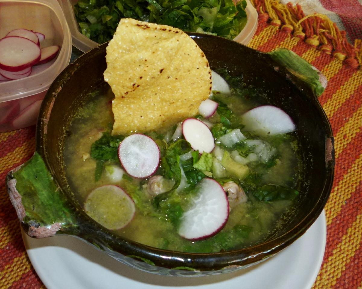 Pozole verde 