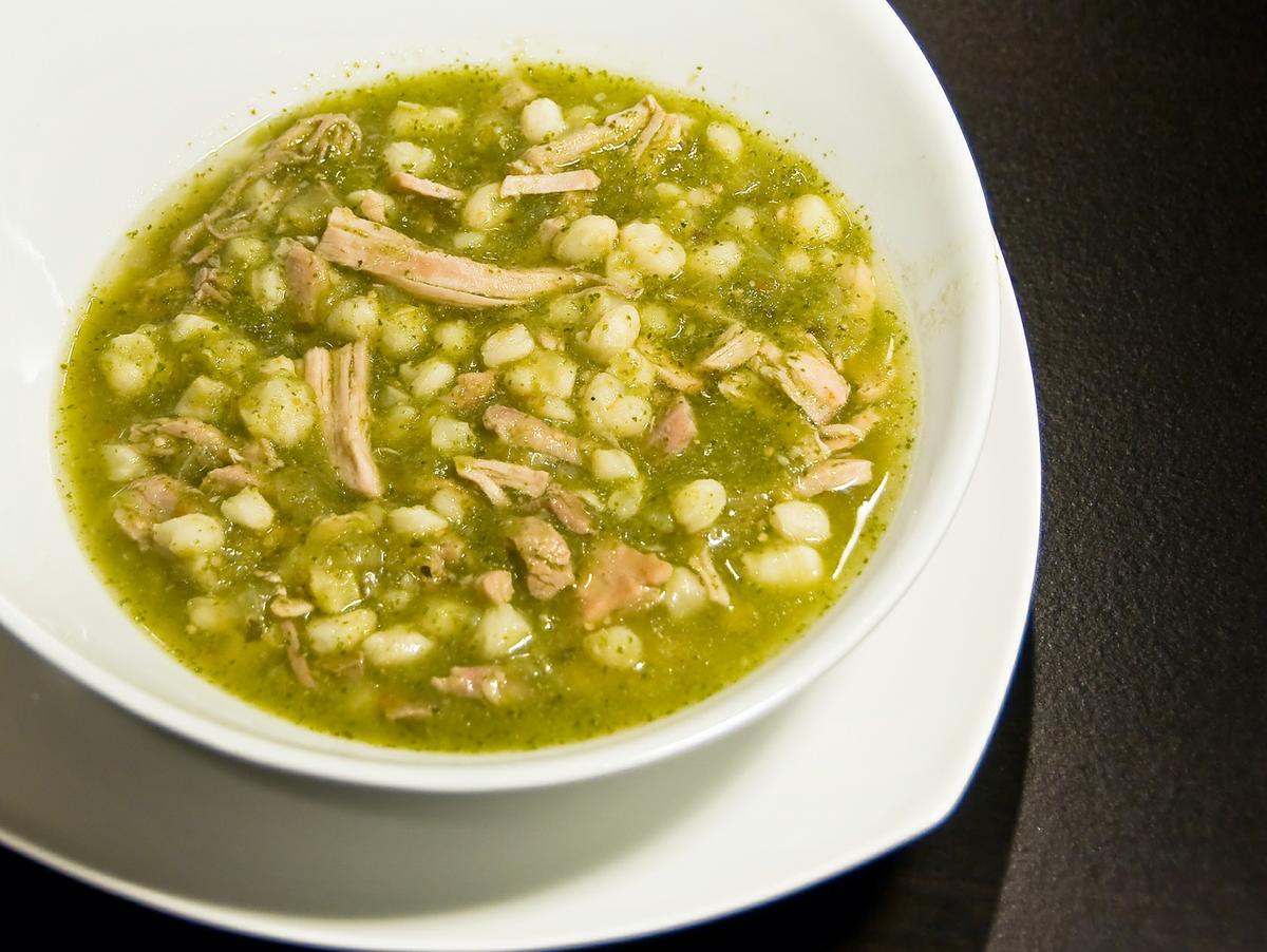 Pozole verde 