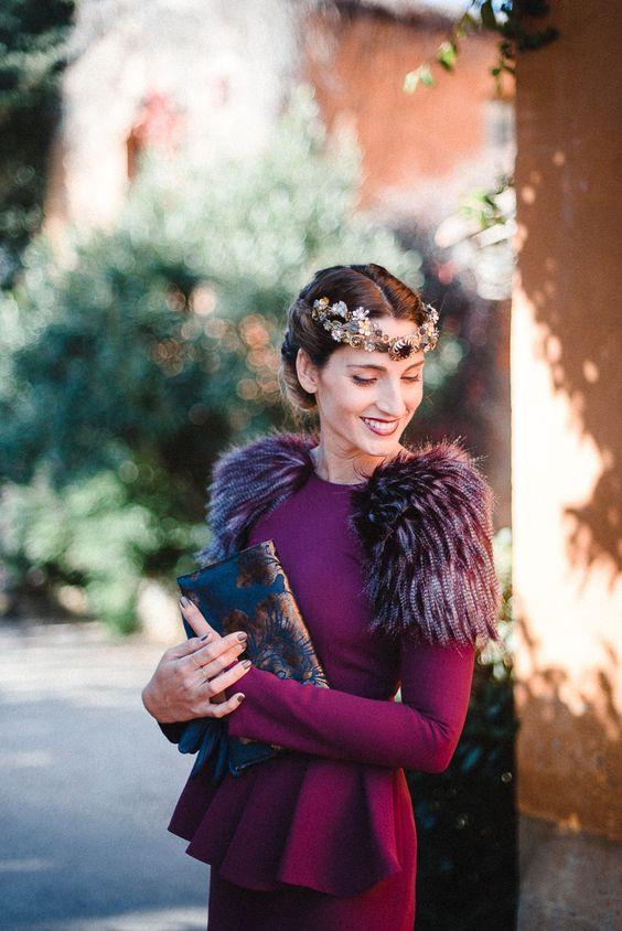 invitada boda invierno look