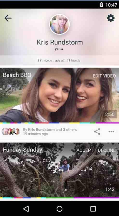 mezclar videos Android