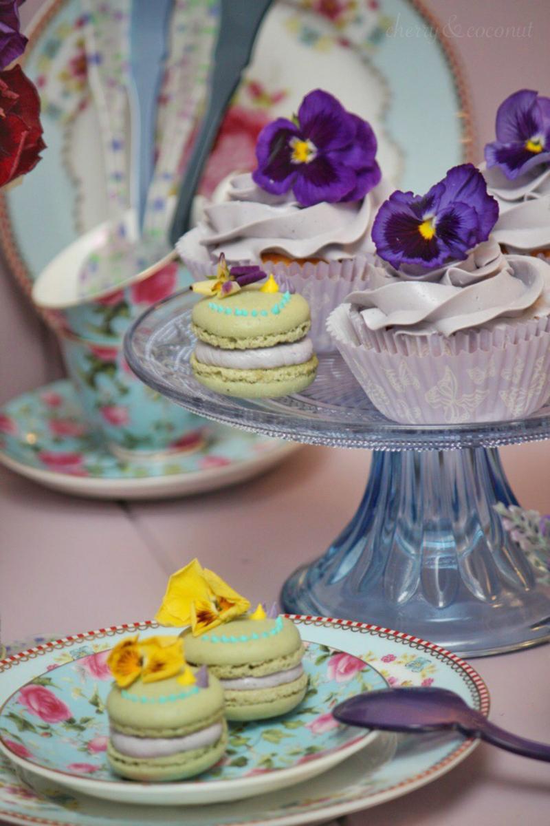 Cupcakes de violeta