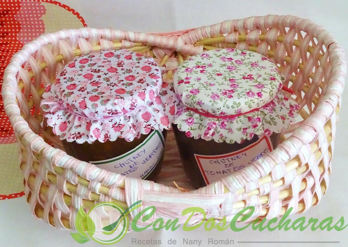 Chutney de tomates verdes