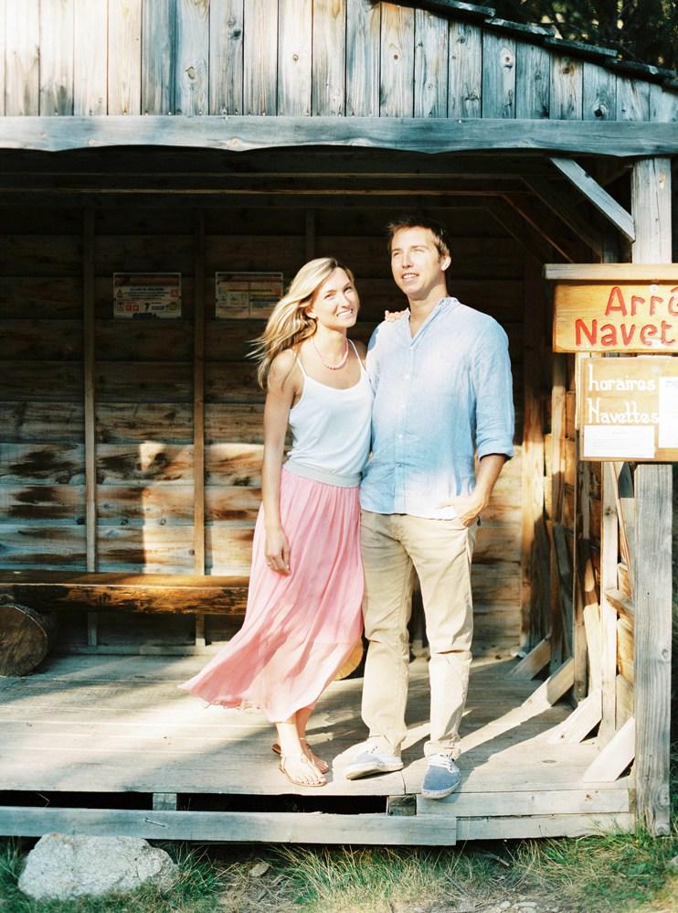 Una sesion preboda en el rio