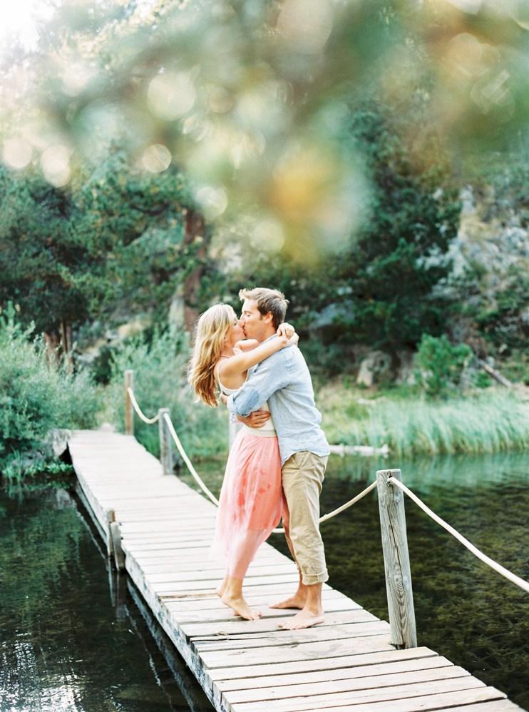 Una sesion preboda en el rio