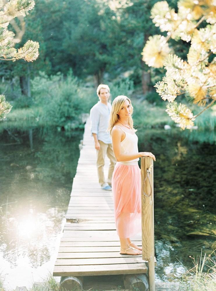 Una sesion preboda en el rio
