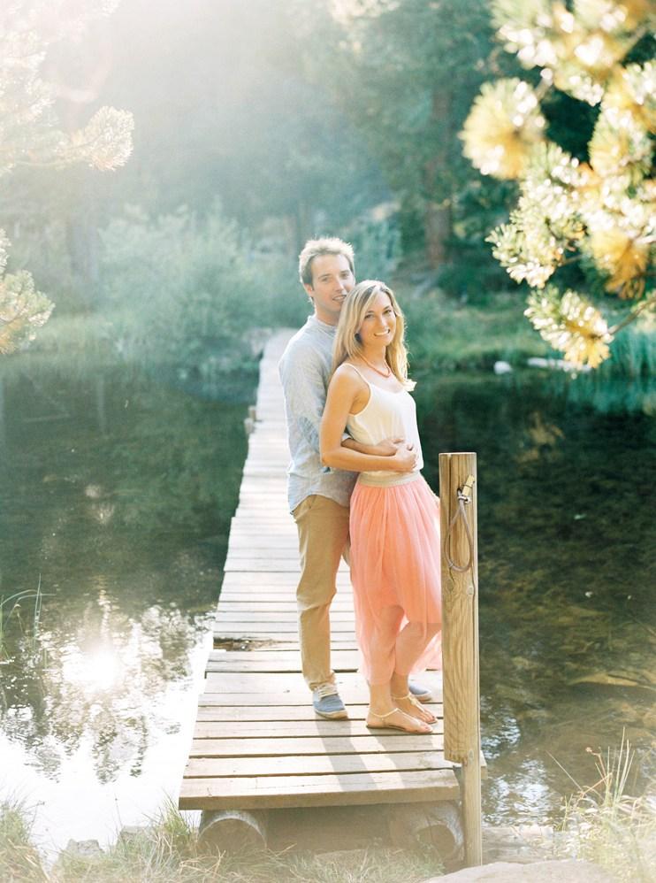 Una sesion preboda en el rio