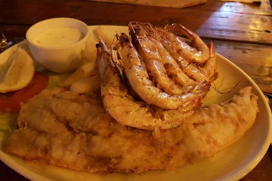 Donde comer en Santa Lucia Sudafrica