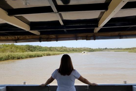 barco estuario Santa Lucia