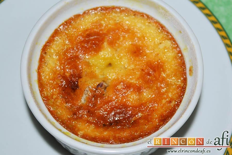 Delicias de nectarina, sugerencia de presentación