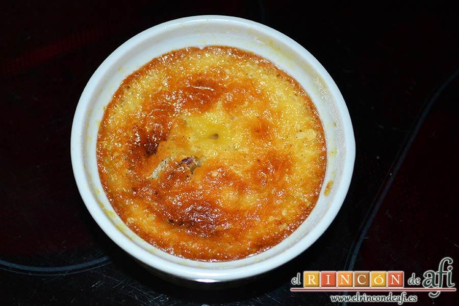 Delicias de nectarina, hornear