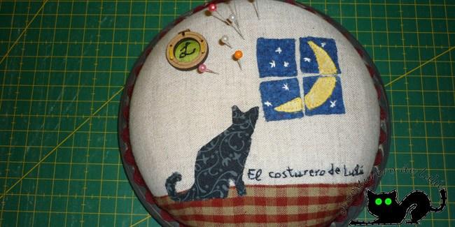 El alfiletero terminado