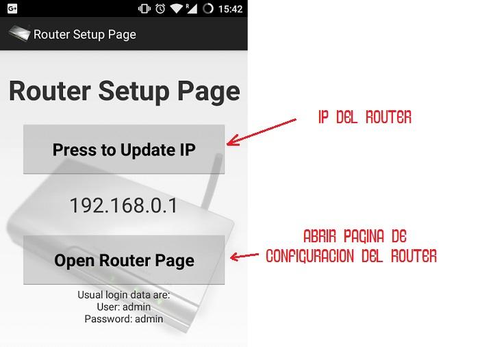 como entrar a un router desde android en android configurar ruter navegador app 