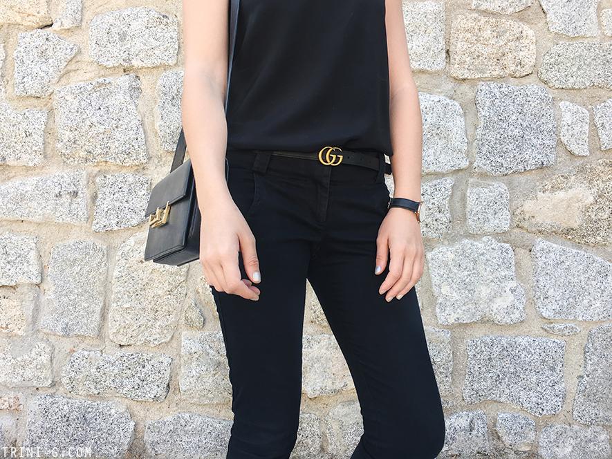 Trini | Tibi camisole Hermes Oran sandals