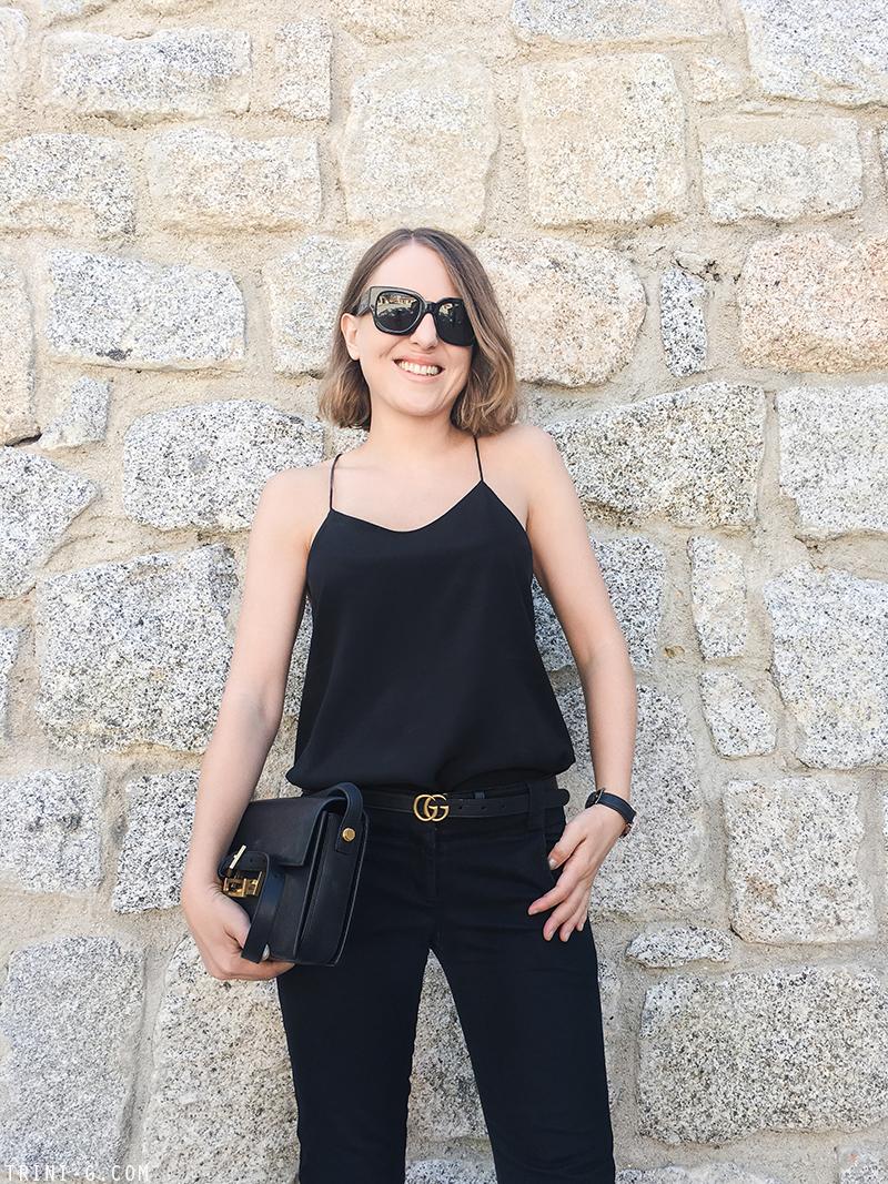 Trini | Tibi camisole Hermes Oran sandals