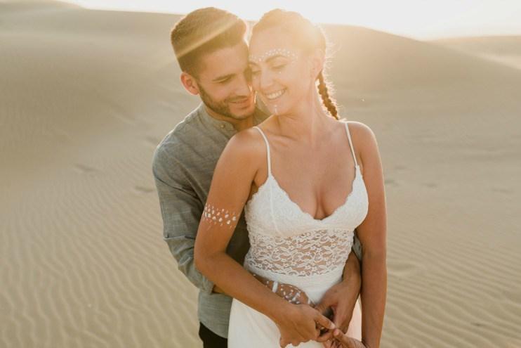 Inspiracion elopement en el desierto