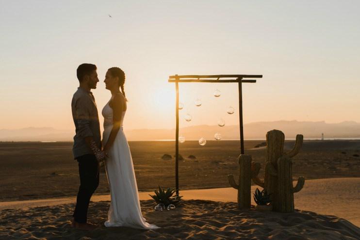 Inspiracion elopement en el desierto