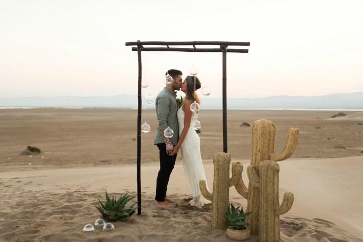 Inspiracion elopement en el desierto