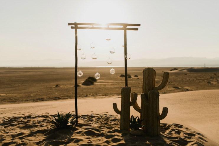 Inspiracion elopement en el desierto