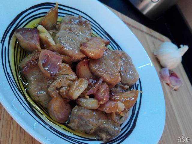 Solomillo de cerdo al whisky.