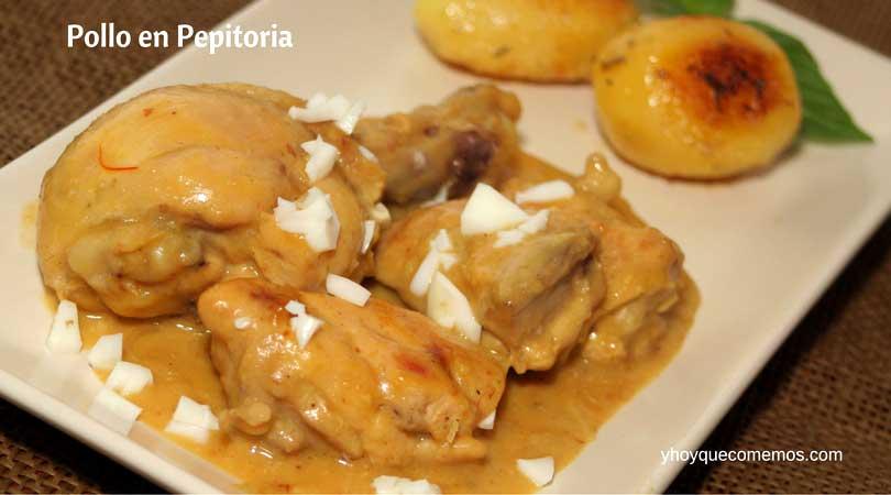 Pollo en Pepitoria