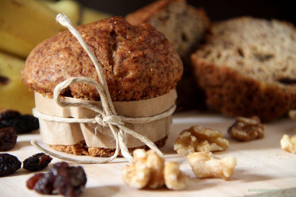 muffins de plátanos