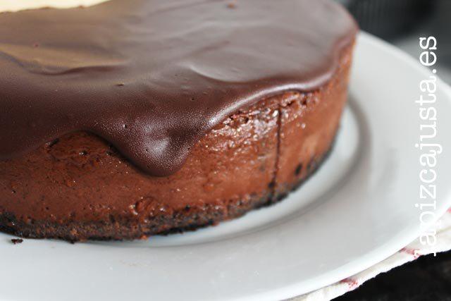 cheesecake de chocolate, la tarta perfecta