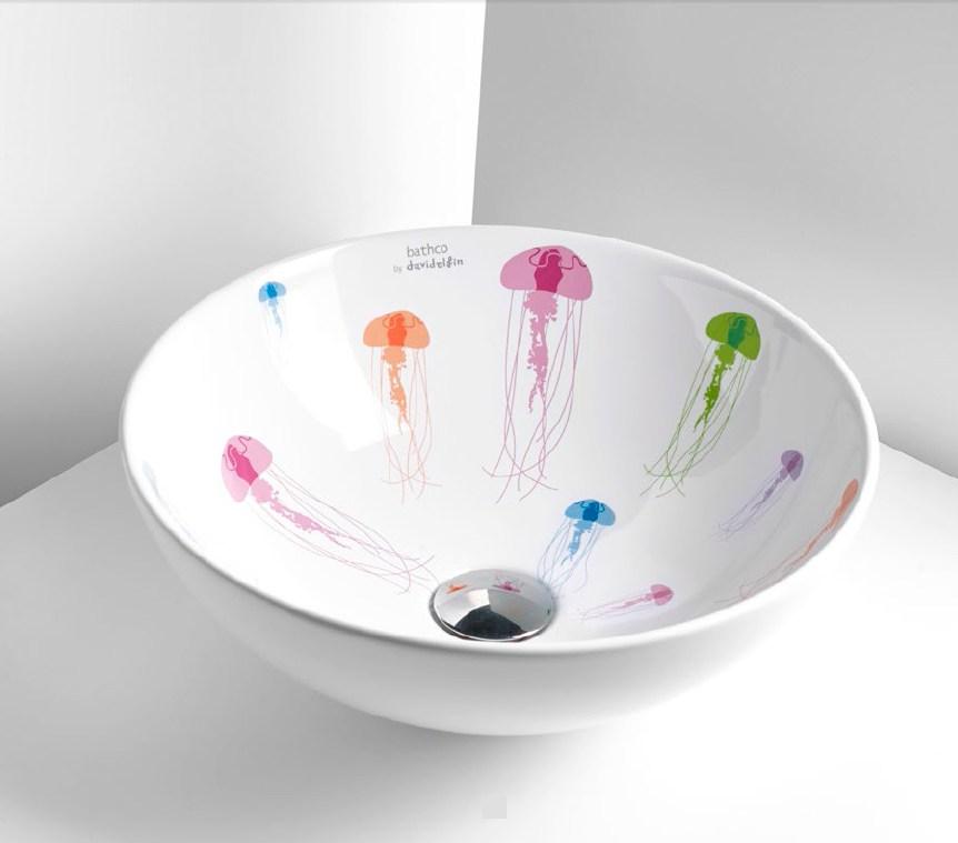 Jellyfish lavabo de David Delfín para Bathco