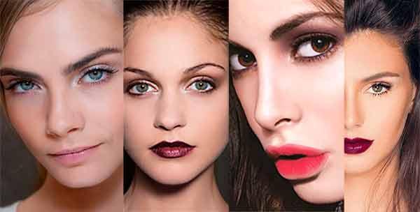Nueva tendencia de labios oscuros y naturales