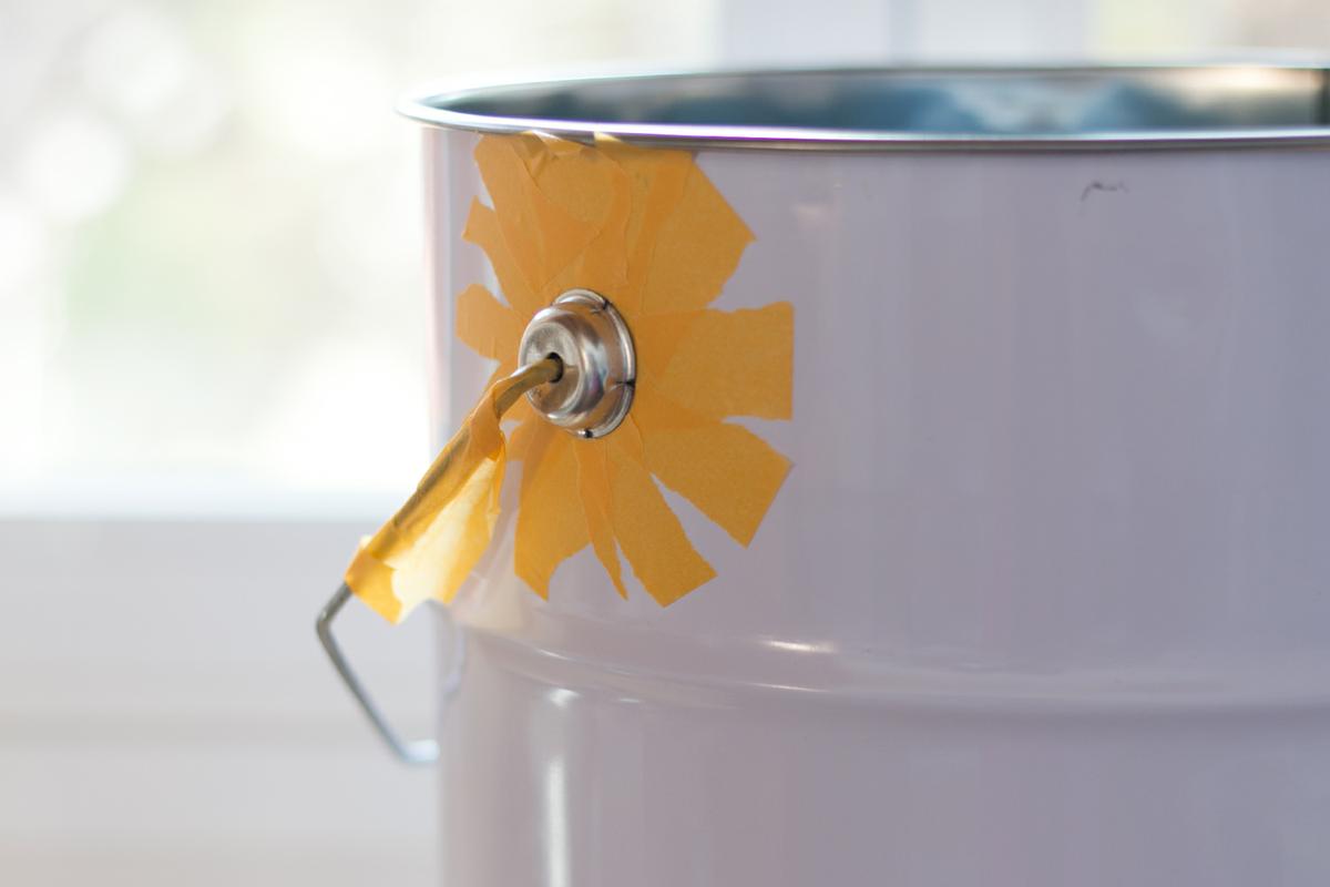 paso 1: cinta de pintor