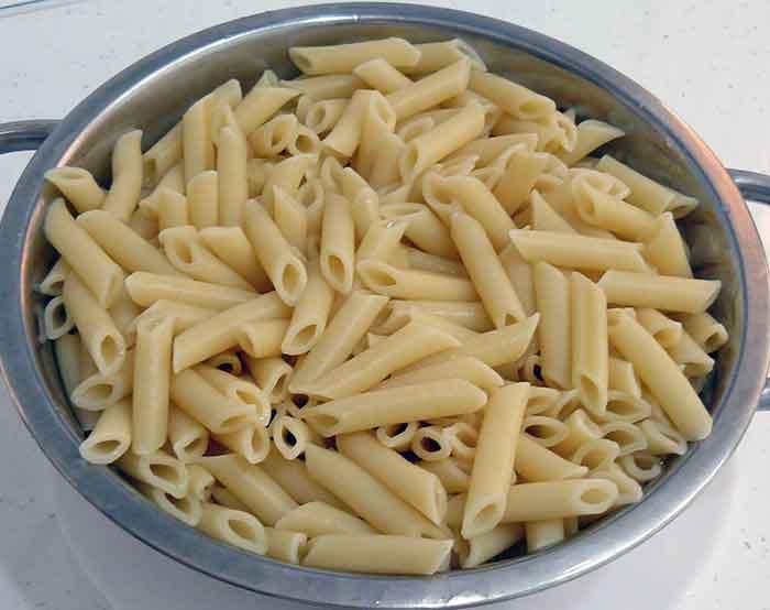 Macarrones con carne gratinados