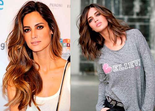 Tendencia cabello castaño