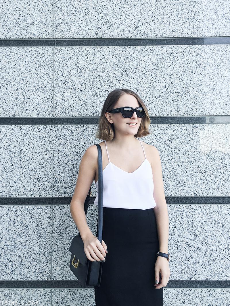 Trini | Tibi camisole Isabel Marant skirt