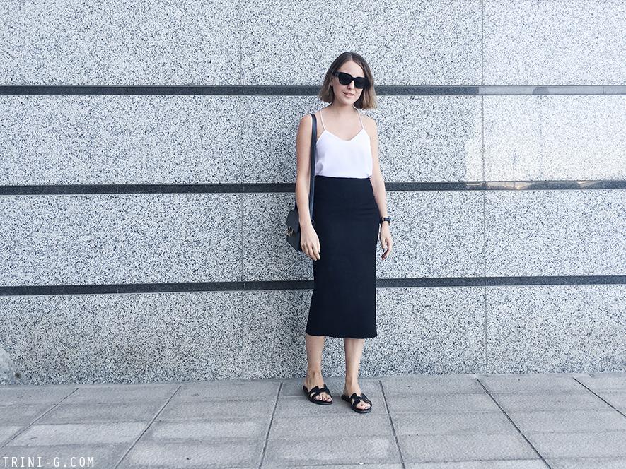 Trini | Tibi camisole Isabel Marant skirt