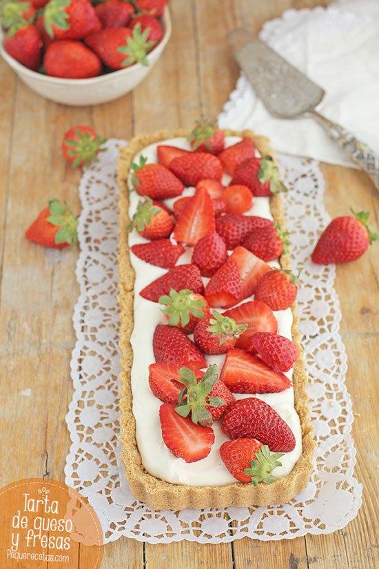 tarta-de-queso-y-fresas