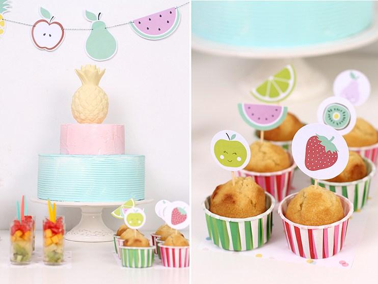 Fiesta infantil colorida ninadesigns