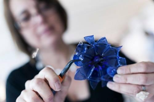 Rosa Montesa Reciclado Creativo