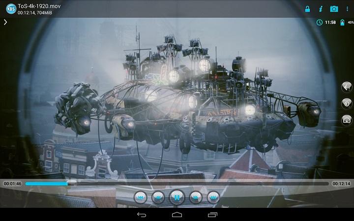 mejores reproductores de video para android multimedia streaming dlna subtitulos codecs formatos avi mkv ac3 mp4