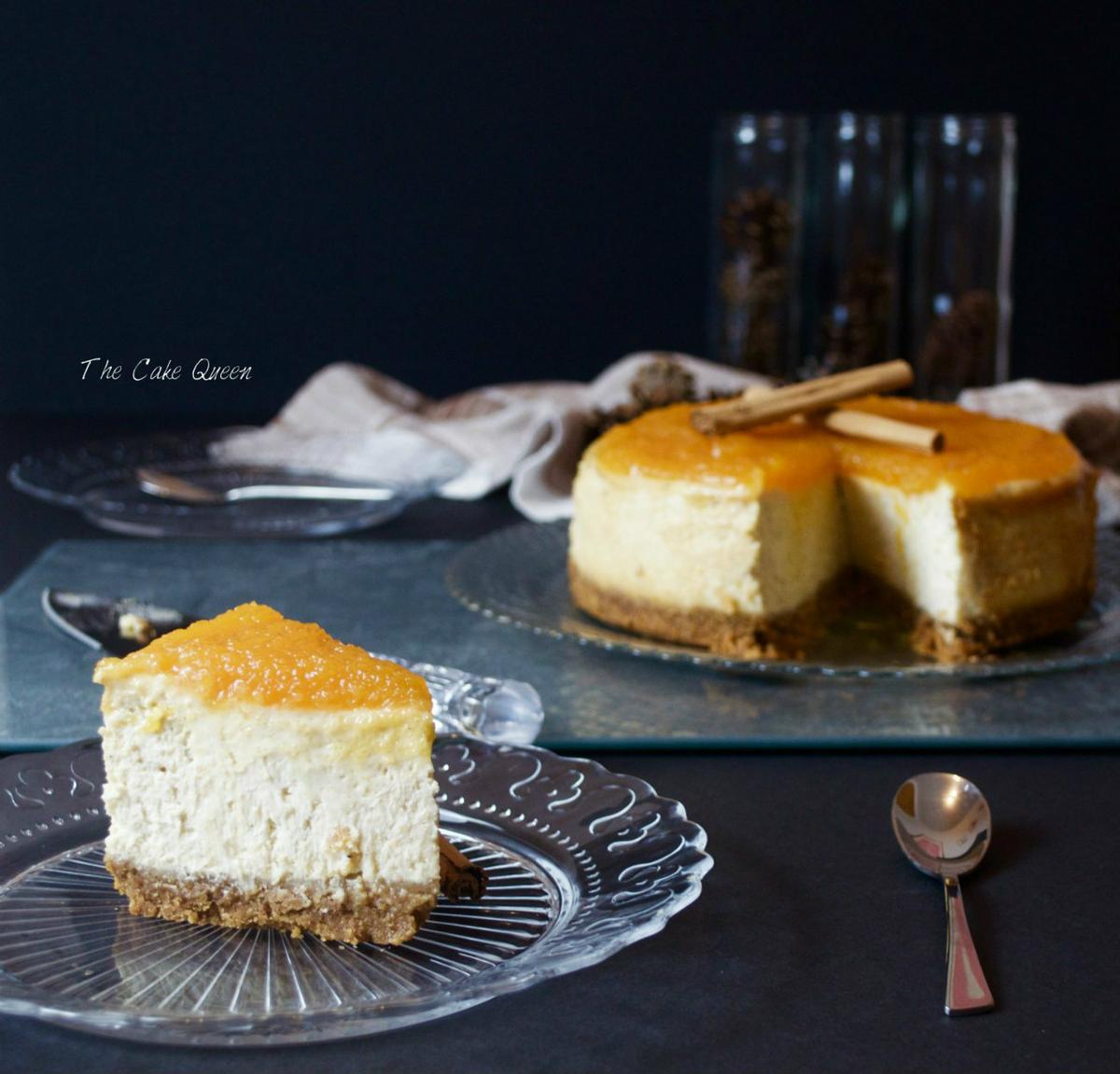 Cheesecake de calabaza 