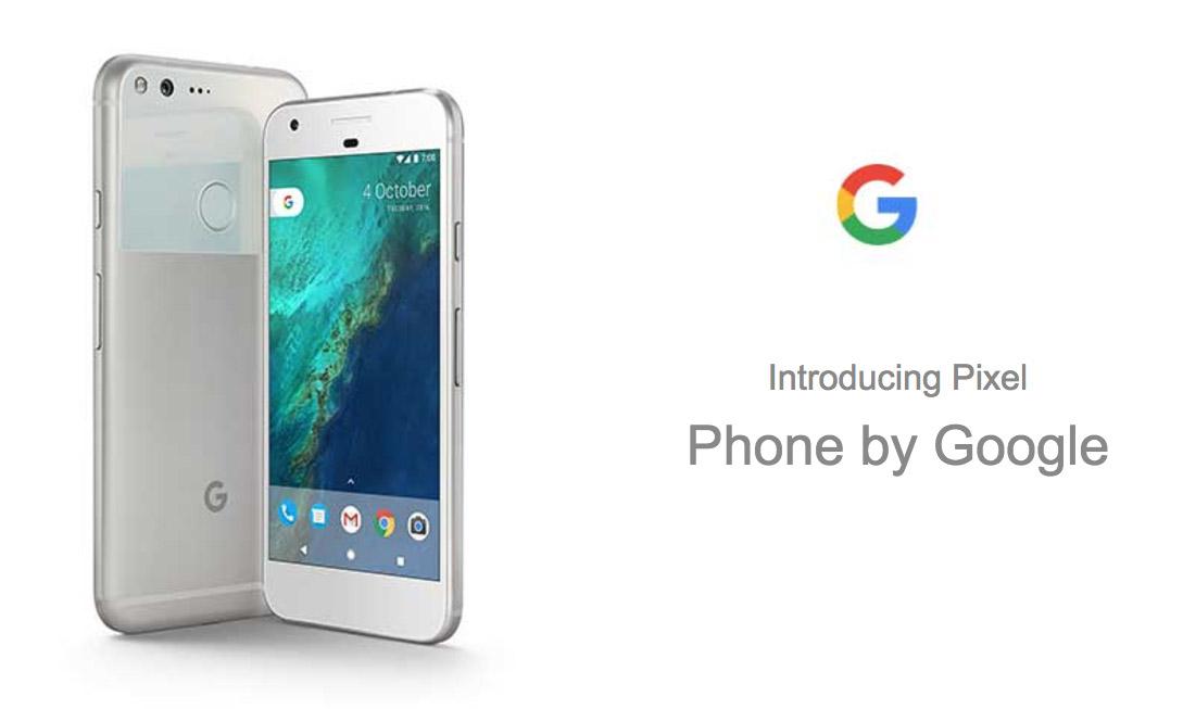 Google Pixel smartphone