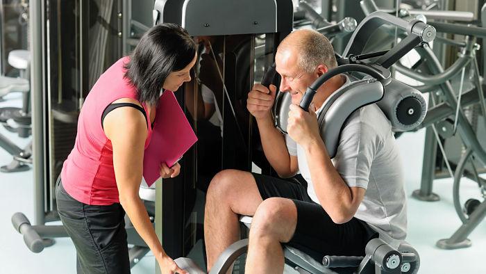 Inicio de ejercicios en edad avanzada