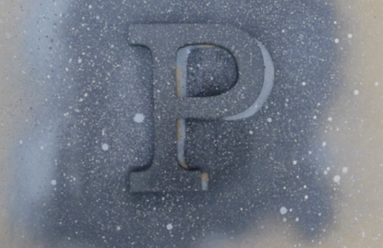 efecto granito negro con pintura en spray pintyplus