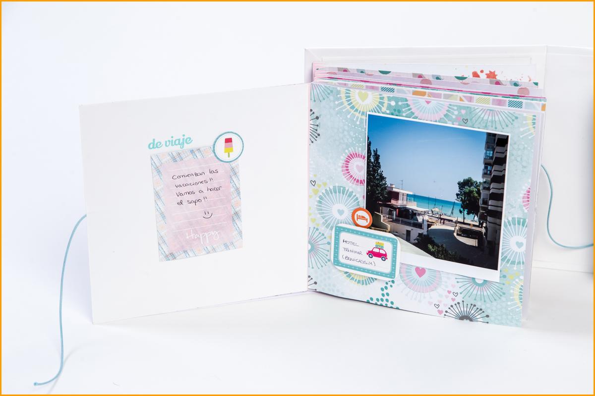 Podéis añadir a vuestro álbum un poquito de Journaling