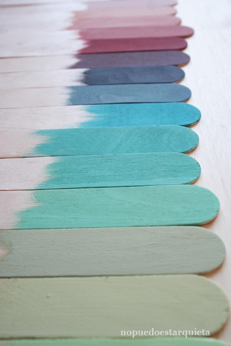 Mezclar pinturas chalk paint
