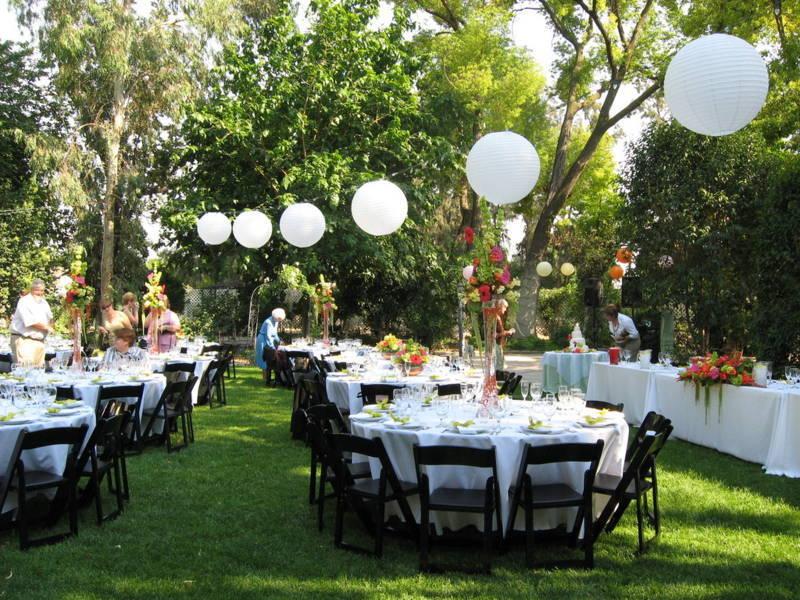 Difuminar galope recomendar Decoración de bodas al aire libre: 60 hermosas ideas con imágenes | Bodas