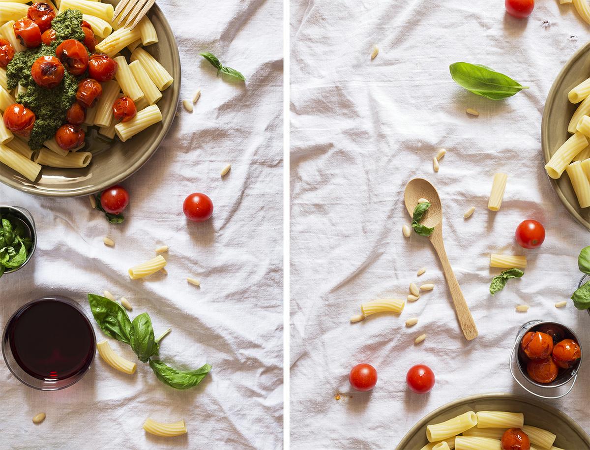 pasta con tomate