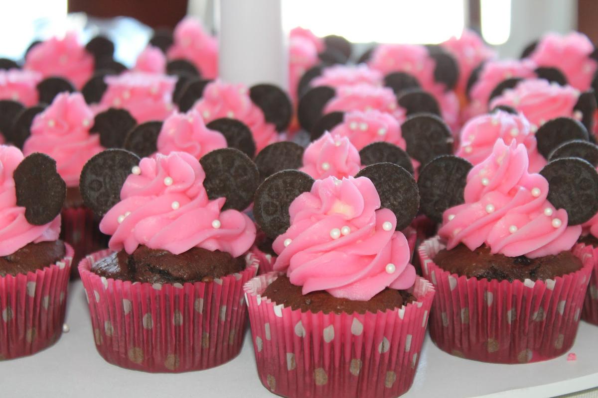 Cupcakes de Minnie