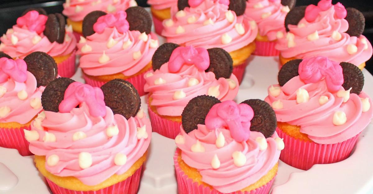 Cupcakes de Minnie