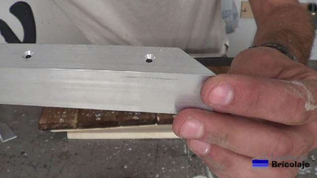 agujeros avellanados