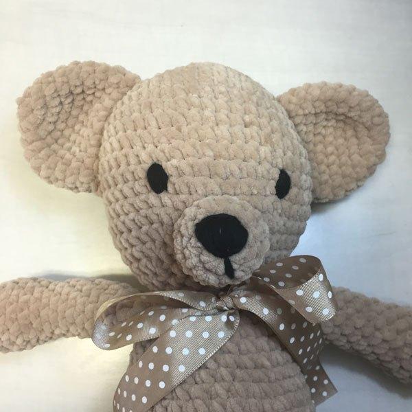 patrones amigurumis osito bamby ojos